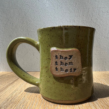 Customized Pronoun Mug